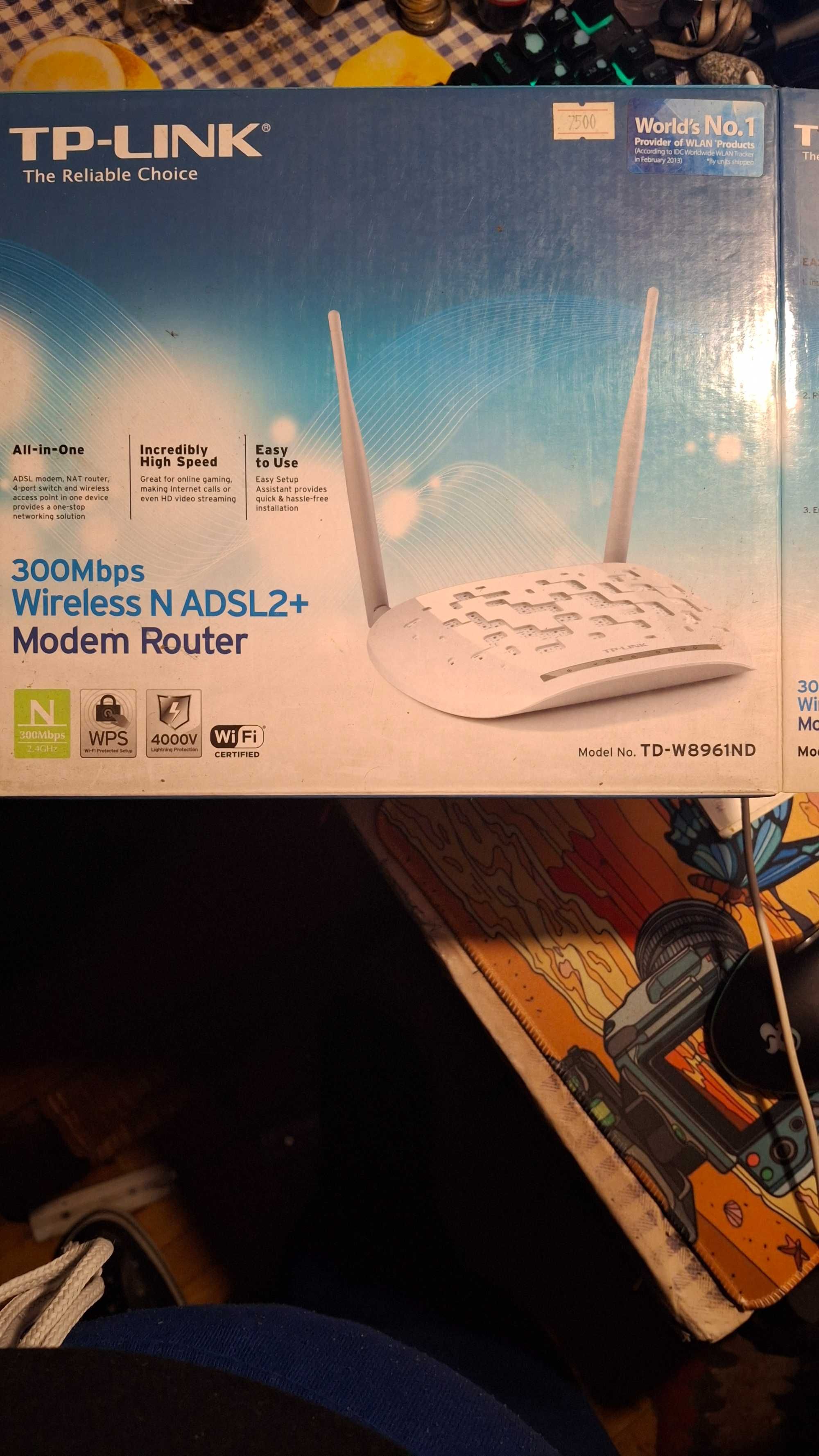 TP-LINK Modem Б/У в хорошем состоянии продаю торг. самовывоз.