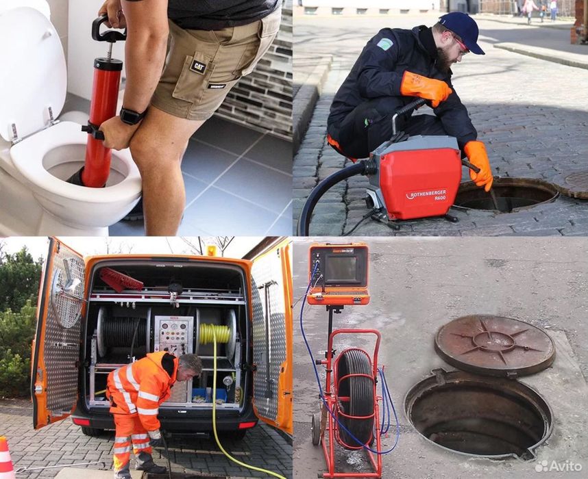 Прочистка канализации механическая и гидродинамическая