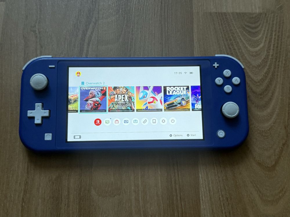 Nintendo switch lite с игри