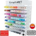 Комплект двувърхи алкохолни маркери Graph'it BRUSH 96 + още 20 цвята