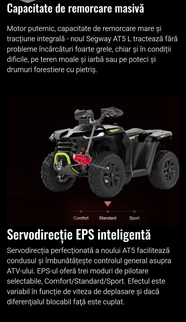 Atv Segway at 5 esp     nou imnatriculabil politie