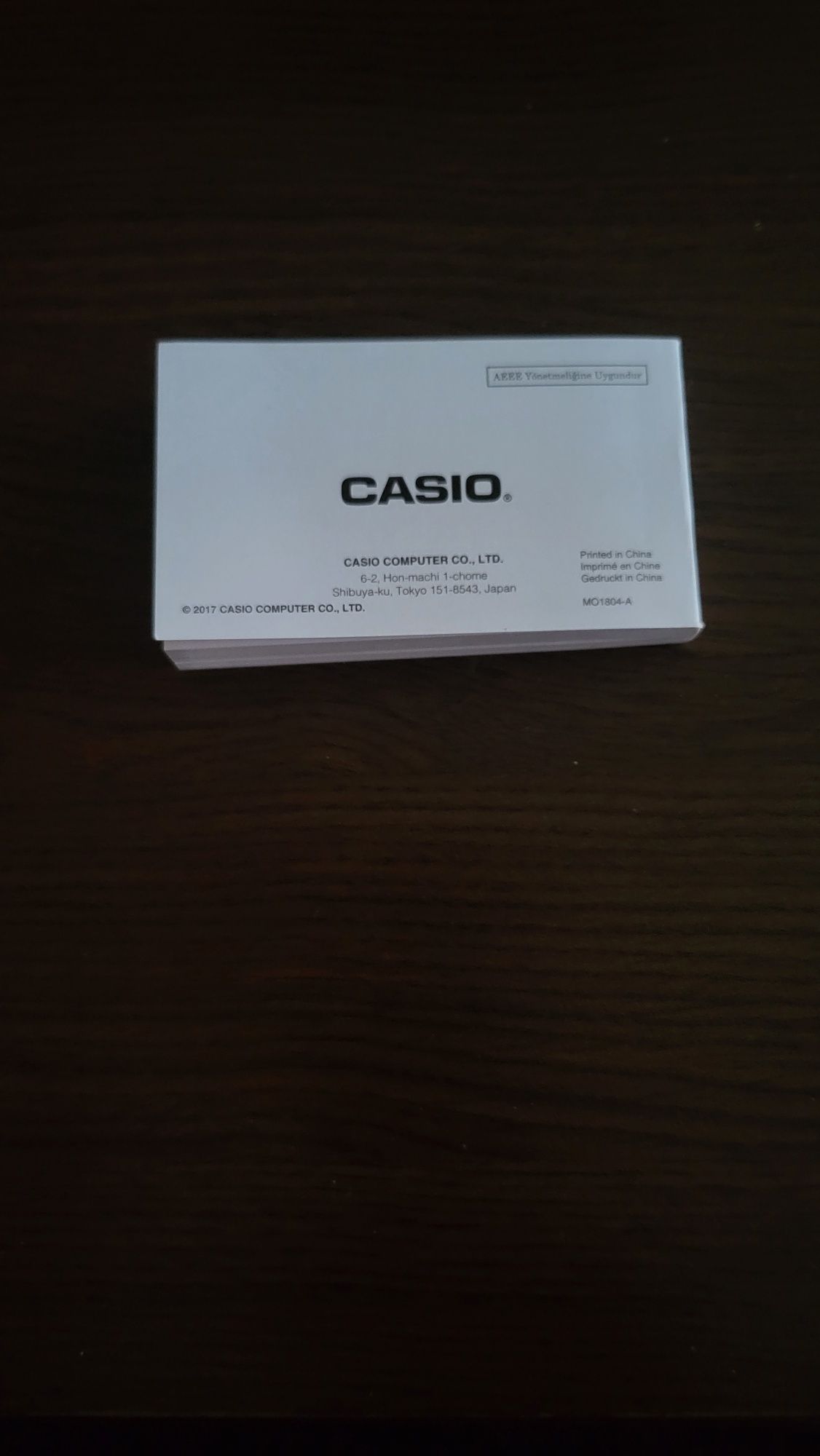 Чисто нов ЧАСОВНИК CASIO G-SHOCK GA-100-1A2ER (син цвят)