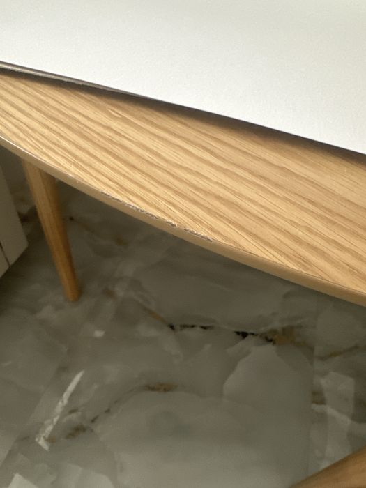Masă MARSTRAND Ø110/110x200 stejar