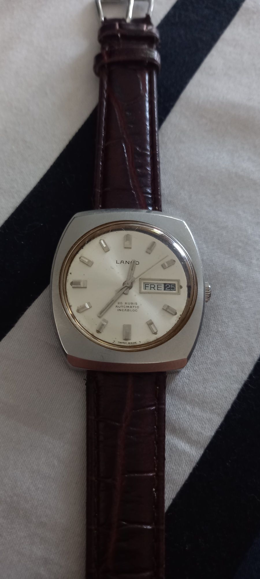 Ceas Bărbătesc Vintage Lanco Automatic Swiss Made