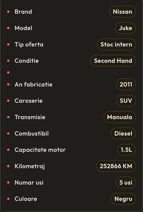 Nissan juke 1.5 dizel