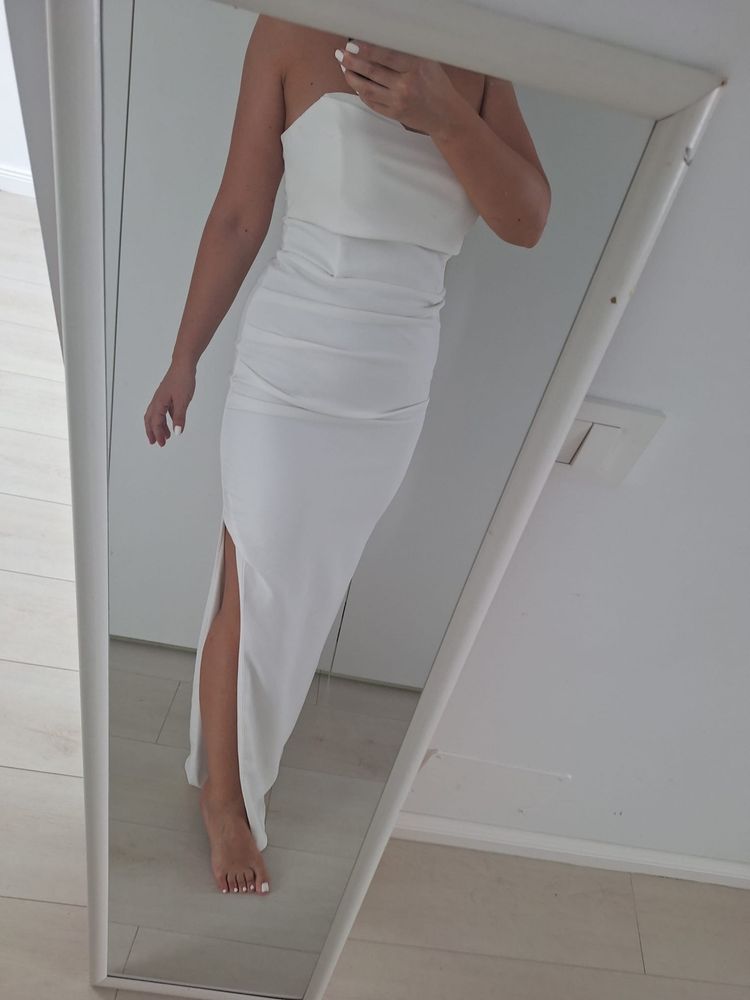 Rochie mireasa/ alba xs/s
