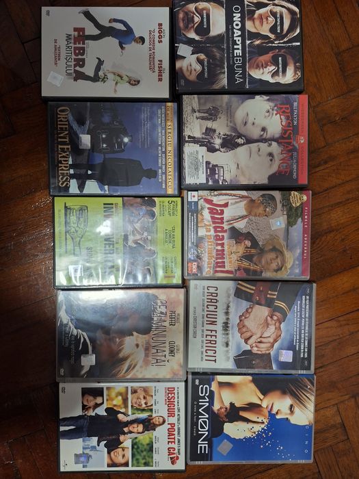 Lot DVD-uri filme 10 bucati