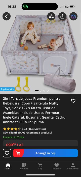 Tarc de joaca bebelusi
