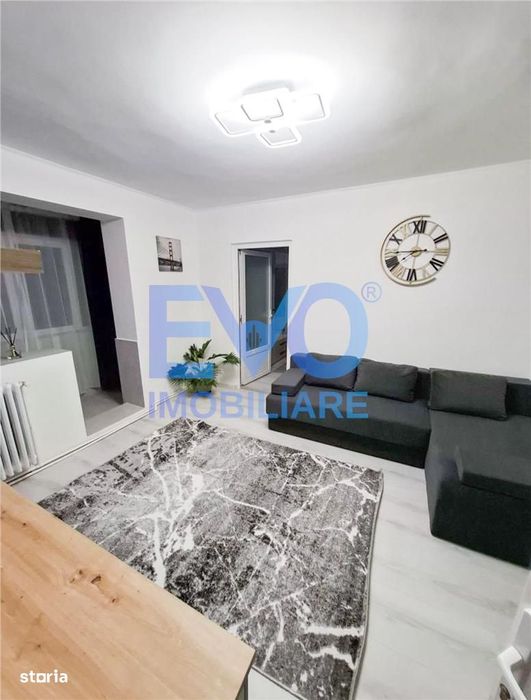 Apartament cu 2 camere de inchiriat, centrala termica, zona Podu Ros