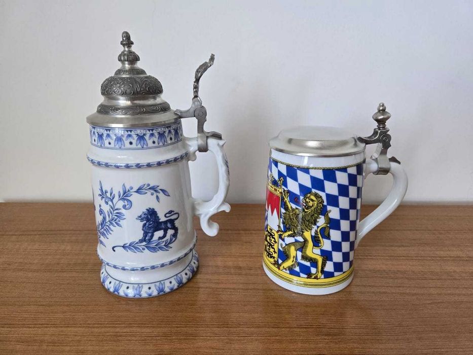 Кружки пивные, емкость 1.0 лит. (Германия, г. Мюнхен).