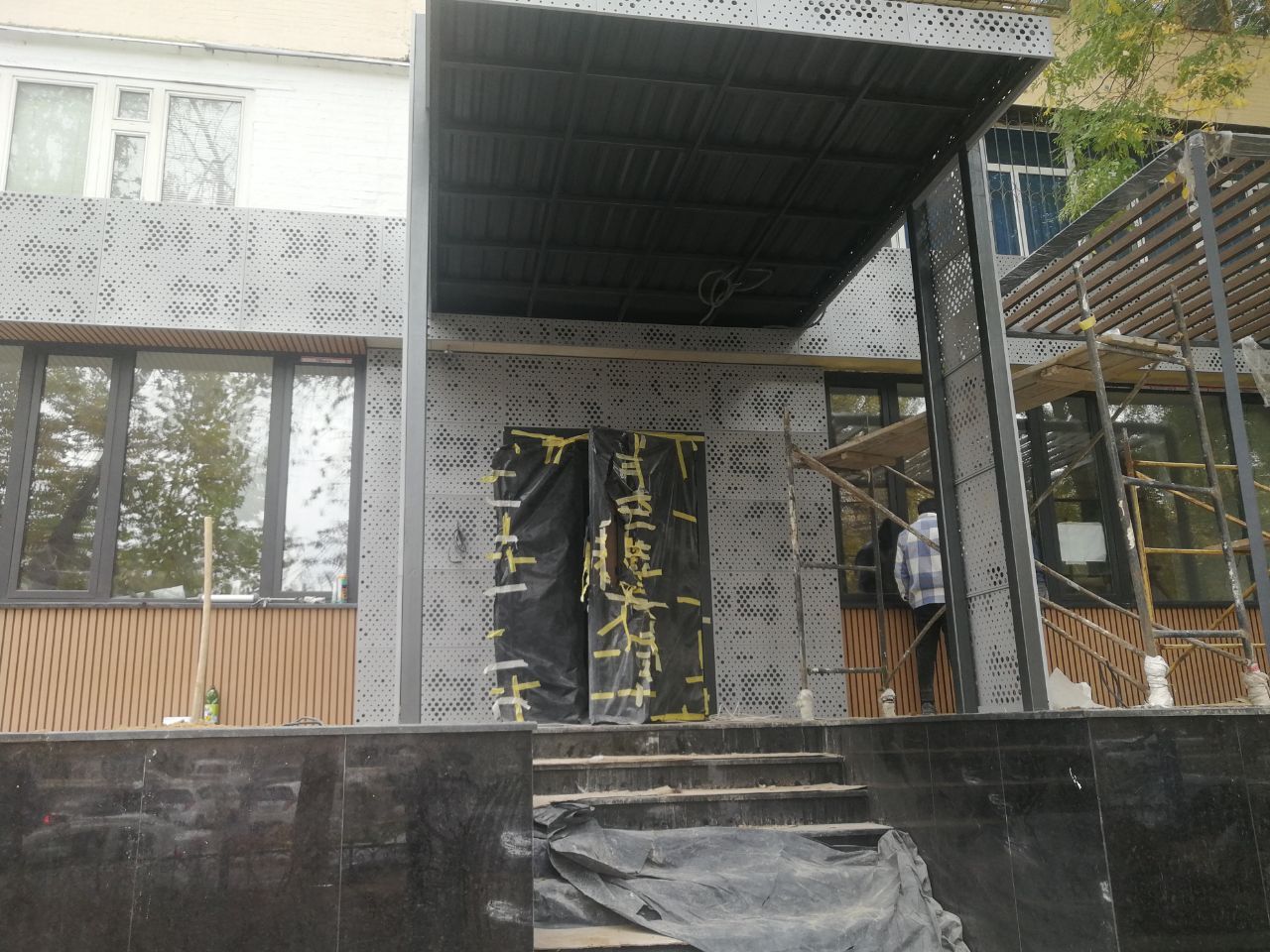 Фасадные Панели из Металла. (Базальт)