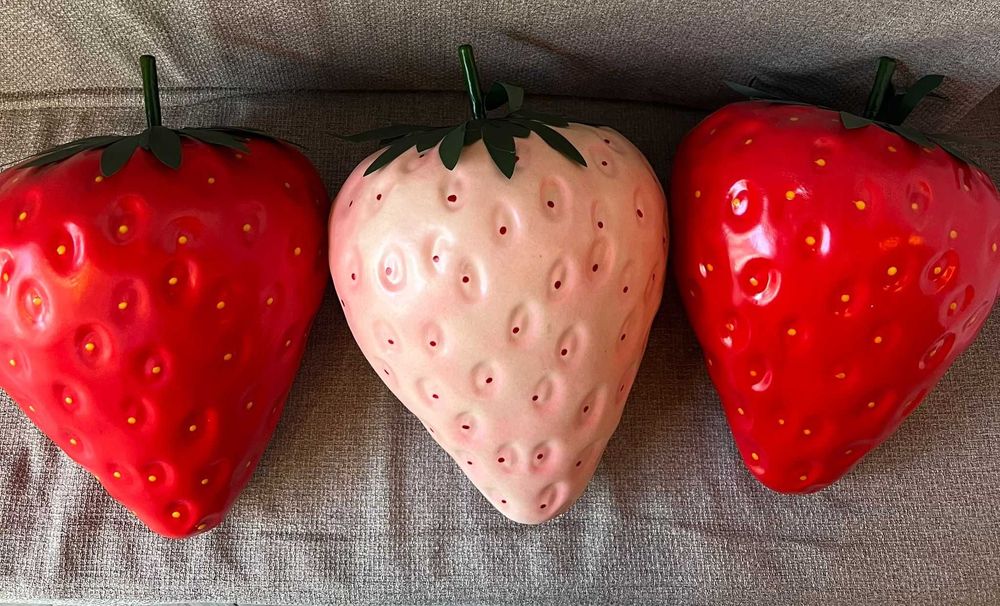 Capsuni Decorative -  Realistic Artificial Strawberry