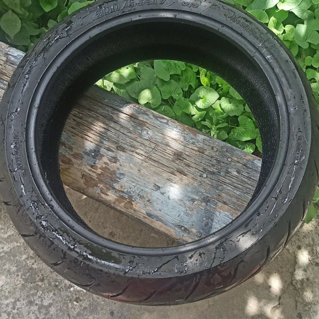 Nylon задний балон (made in china). Перегон. 
Размер 200/55 R17.
Перег