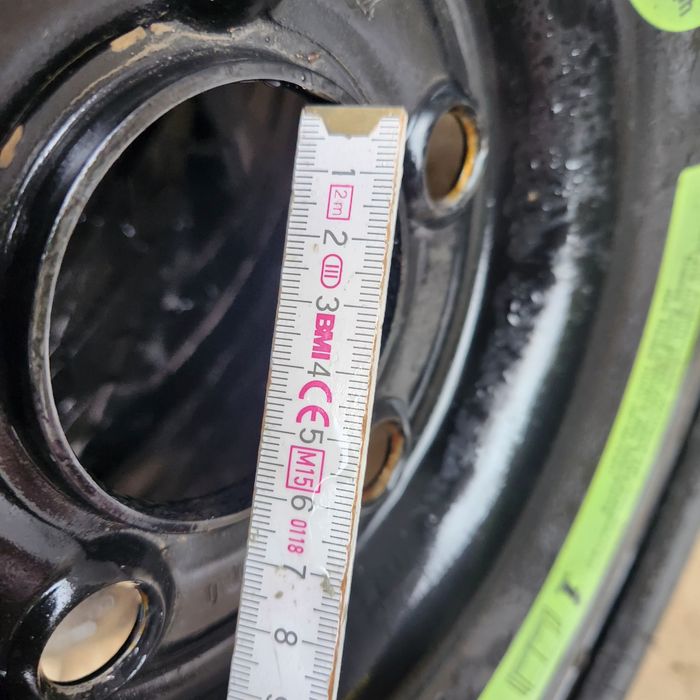 Roată rezervă slim 125/90/R16, 5 prezoane, 105 mm distanța intre axe,