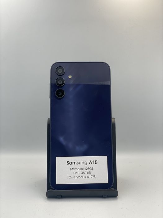 Samsung A15 - 128gb memorie, 1 an garantie