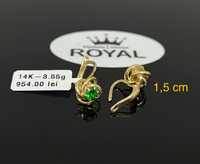 Bijuteria Royal CB : Cercei aur 14k 3,55 grame