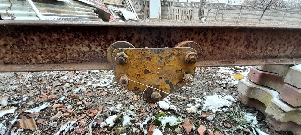 Vând grinda profil I pt palane.450ron.lungime 5500mm.