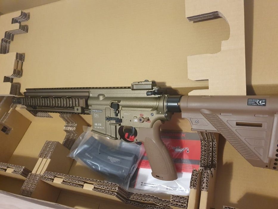 Pusca de asalt HK416 A5 RAL 8000 Full Metal