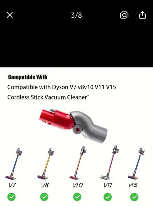 Adaptor aspirator Dyson