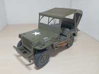 Jeep Willys macheta auto la scara 1 18