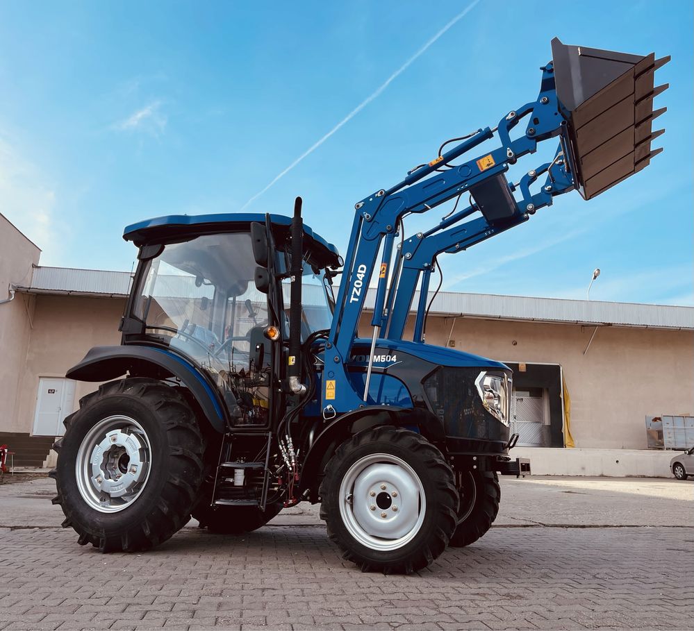 Tractor Lovol 50 Cp cu cabina si incarcator frontal Ardita AB
