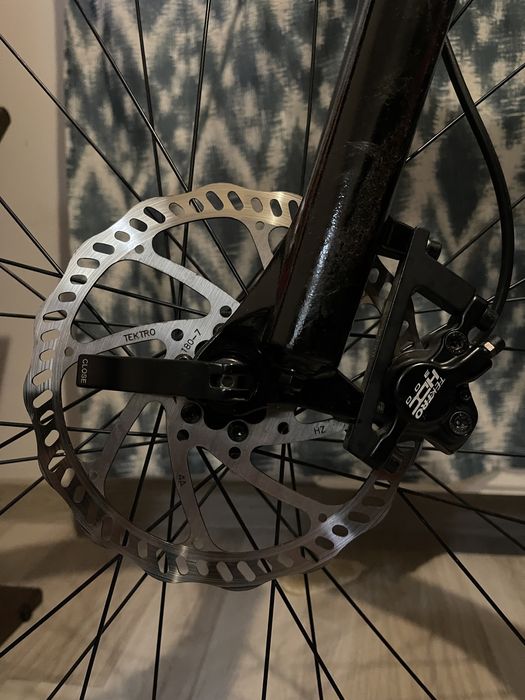 MTB Dirt Bike Giant cadru MEDIU (1.85M max) all black frane hidraulice