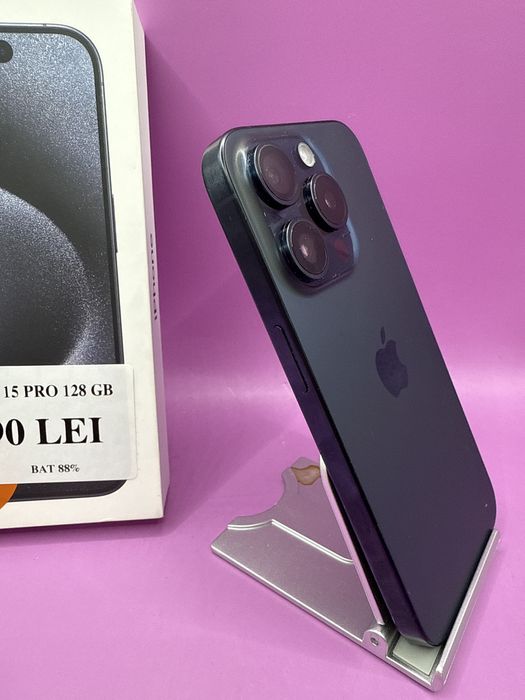 Iphone 15 Pro 128gb baterie 88 •Matei Amanet Crangasi•05474