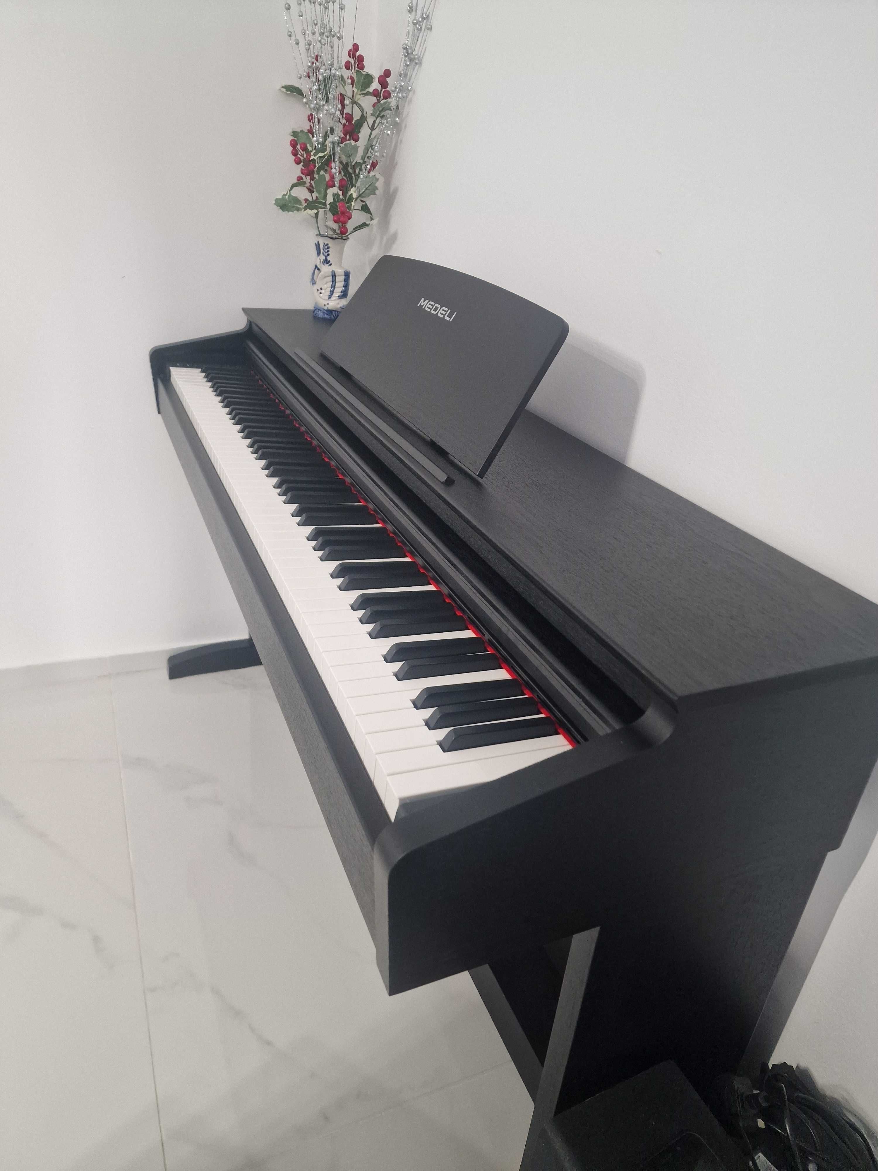 Digital  PIANO Medeli 88 Clape Grele Pianina Noua
