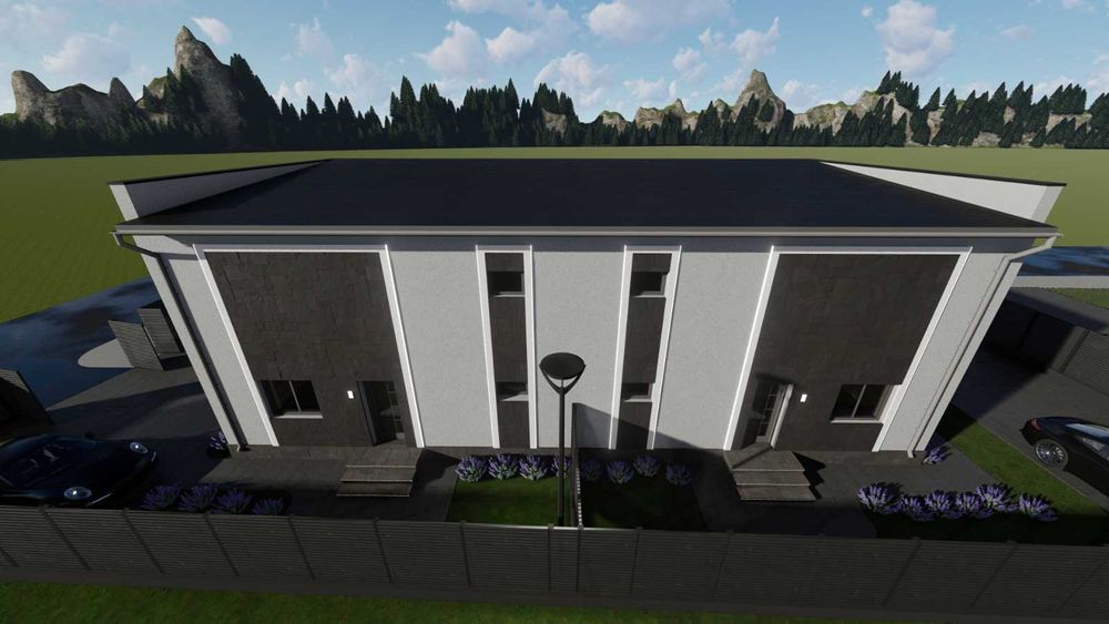 Vilă tip Duplex – Construcție Nouă, Târgu Jiu, Str. Aleea Islaz