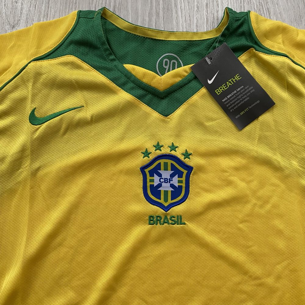 Tricou Fotbal Nike Brasil XL Galben