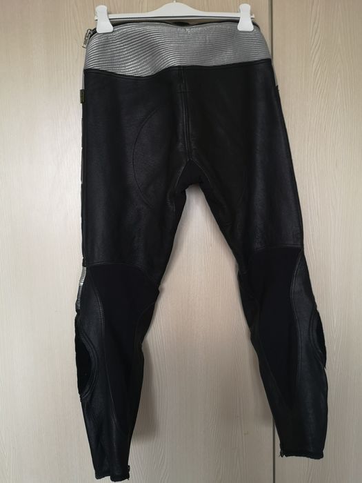 Pantaloni moto Buse fabricati din piele naturala motocicleta barbati