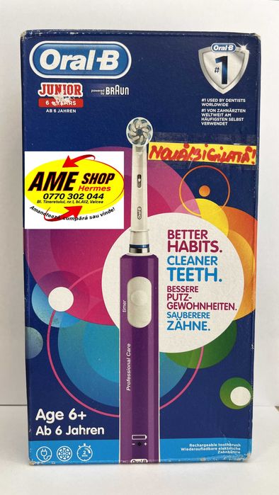 Periuta dinti Oral-B Junior 6+ Noua/Sigilata !!!