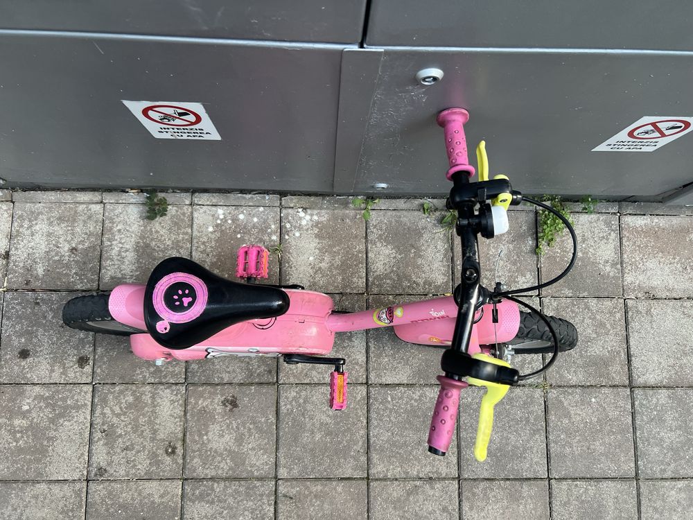Bicicleta B-twin roz 14’’