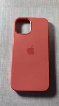 Husa IPhone 12 Pro semi originală, culoare Pink Citrus