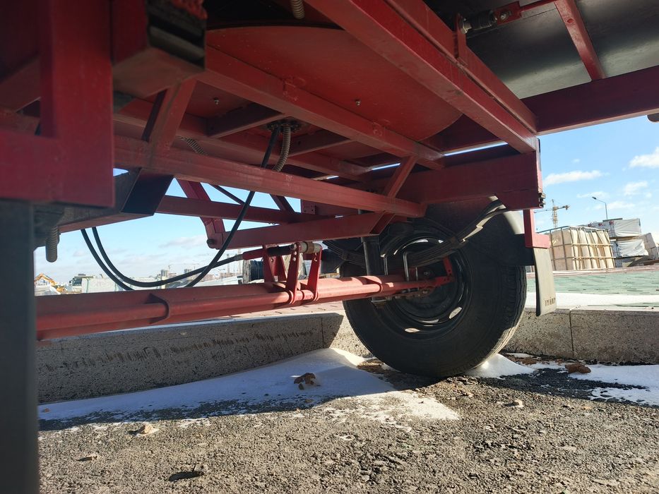 Прицеп двухосный с передней поворотной осью