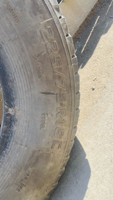 УАЗ дың дөңгелегі бағасы 10 мың теңге 225/75/16