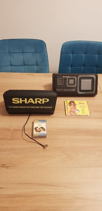 Boxe auto Sharp difuzoare auto unicat clasic