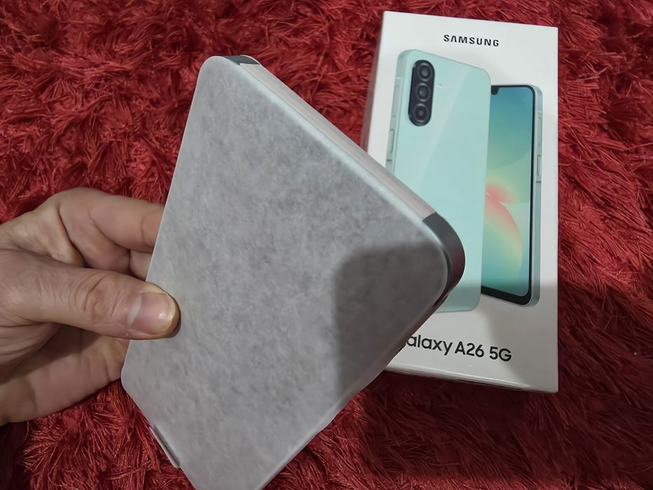 -Samsung A26-5G, Nou, Nefolosit, 256Gb, 8Ram, 0 cicluri incarcare, Sig