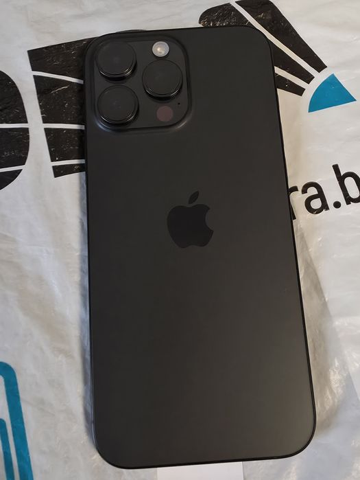 ЧИСТО НОВ 256GB iPhone 16 Pro Max Гаранция от Зора до 2027 Black