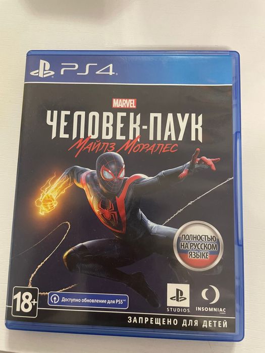 Игра для PS Spider Man Miles Morales