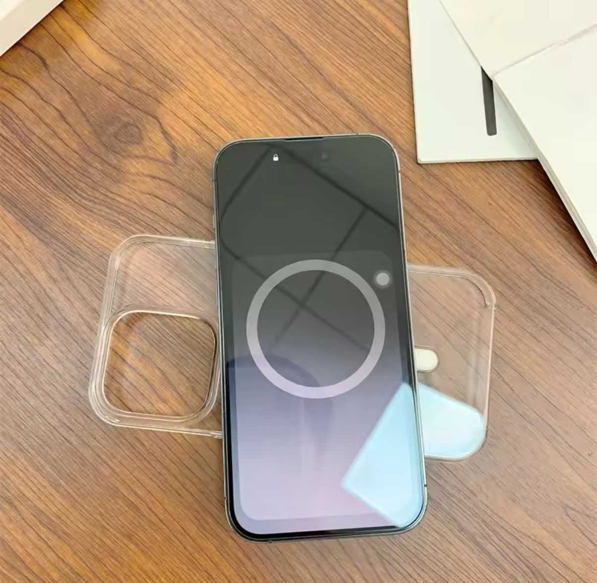 Carcasa/Husa transparenta Apple Iphone 16/16 Pro/16 Pro Max cu Magsafe