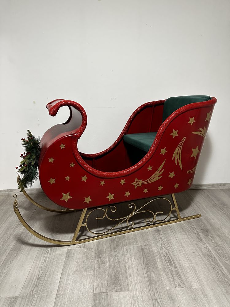 Vand sania lui Mos Craciun decor