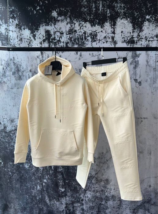 Trening Balenciaga Premium bej s-xxl