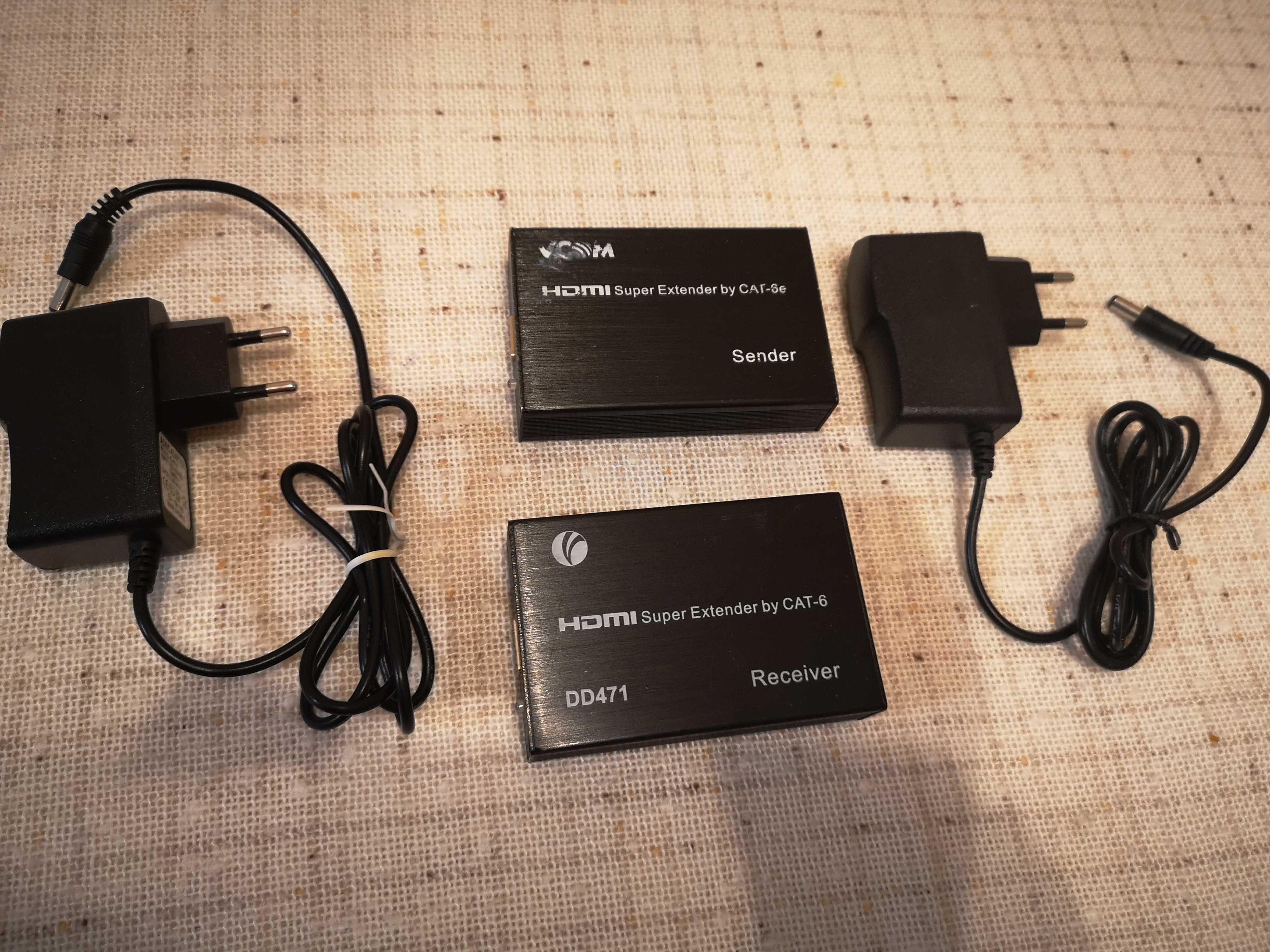 HDMI extender през UTP (LAN)