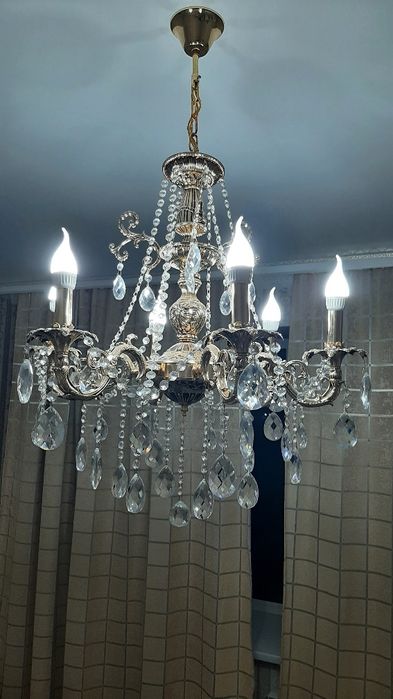 Люстры  хрусталь