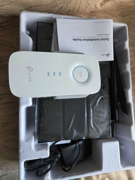 TP-Link Archer C7 AC1750 и Mesh Extender RE550 AC1900