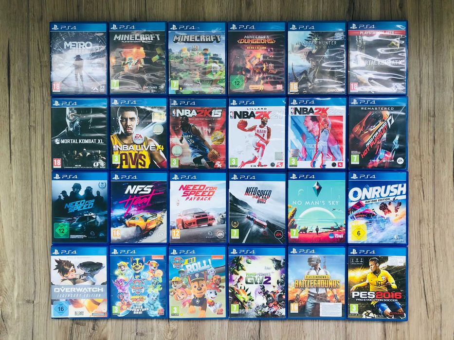 Lot PS4 PS5 Play Station Jocuri Colectie