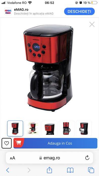Cafetiera digitala Heinner