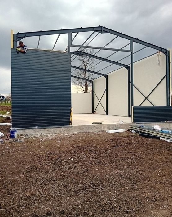 Vand profile metalice pentru construirea hale metalice 12x25