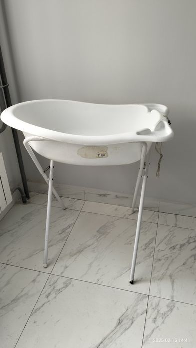 Ванна для купания малыша. (Турция) На подставке. Устойчивая